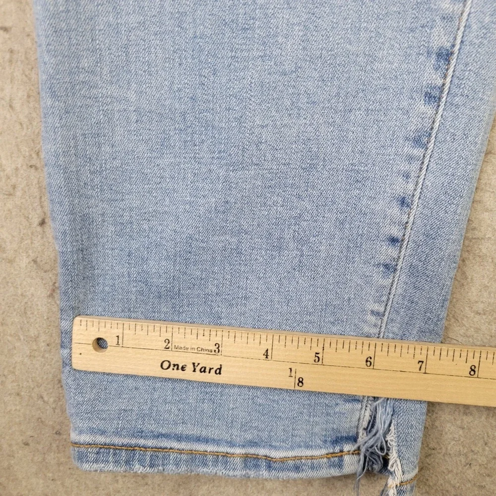 American Eagle Airflex+ Athletic Fit Jeans Mens 40x32 Rainbow Stitch Stars Light